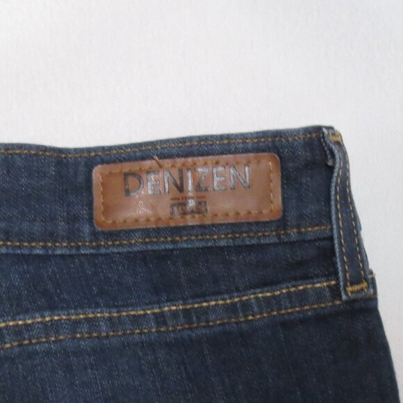LEVI’S DENIZEN womens JEANS blue STRAIGHT CROP modern DENIM mid-rise SIZE 16 - Picture 8 of 10
